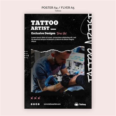 poster tattoo|670+ Free Templates for Tattoo